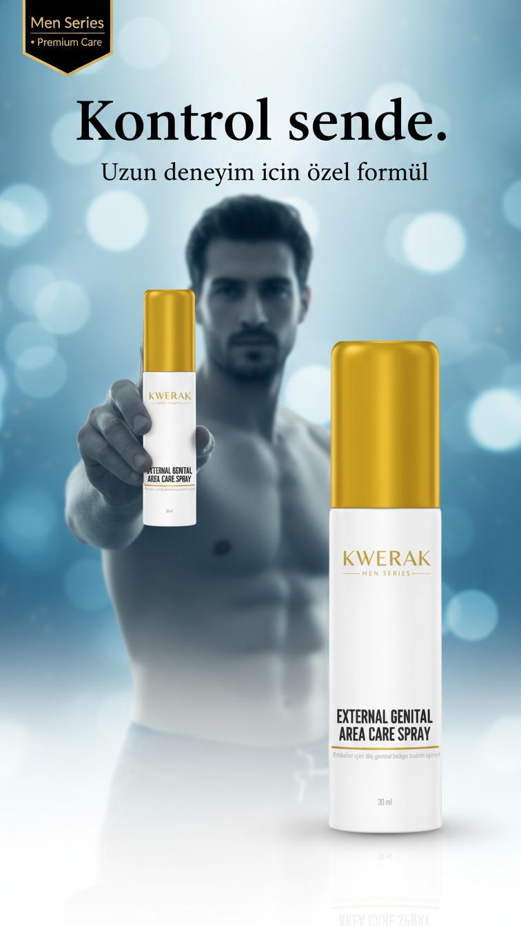 KWERAK Men Series geciktirici sprey